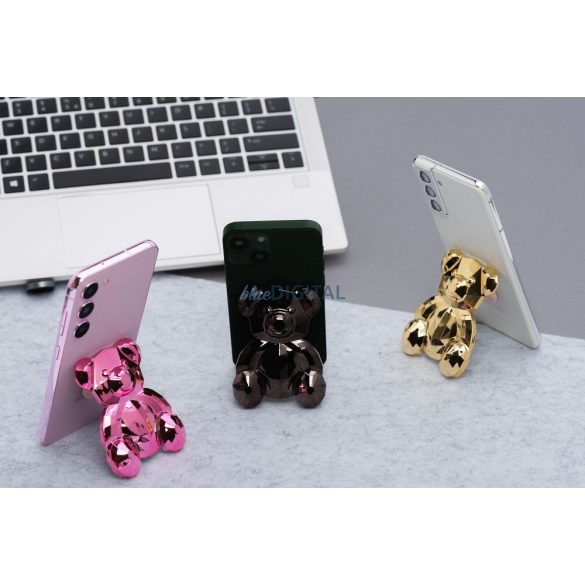 Suport pentru telefon BEAR - clip-on - negru