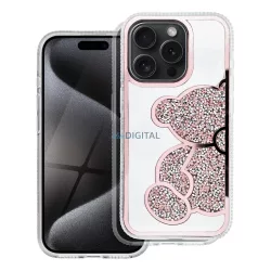 HUSĂ! - Husă TEDDY BEAR pentru iPhone 17 Pro Max - roz