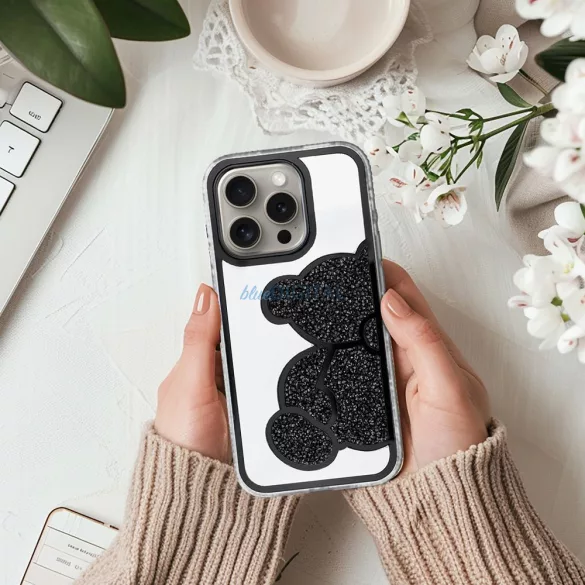 HUSĂ! - Husă TEDDY BEAR pentru iPhone Air - negru