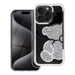 HUSĂ! - Husă TEDDY BEAR pentru iPhone Air - argintiu