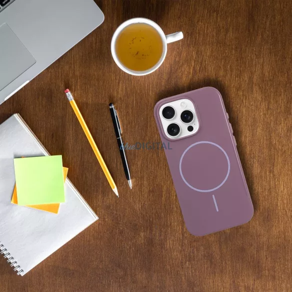 HUSĂ! - Husă lucioasă compatibilă MagSafe pentru iPhone 17 - violet