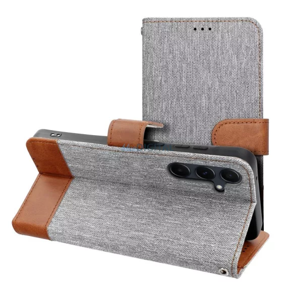 HUSĂ! - JEANS carcasă de carte Samsung Galaxy S25 Edge - gri