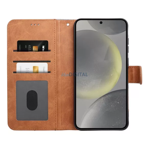 HUSĂ! - JEANS carcasă de carte Samsung Galaxy S25 Edge - gri
