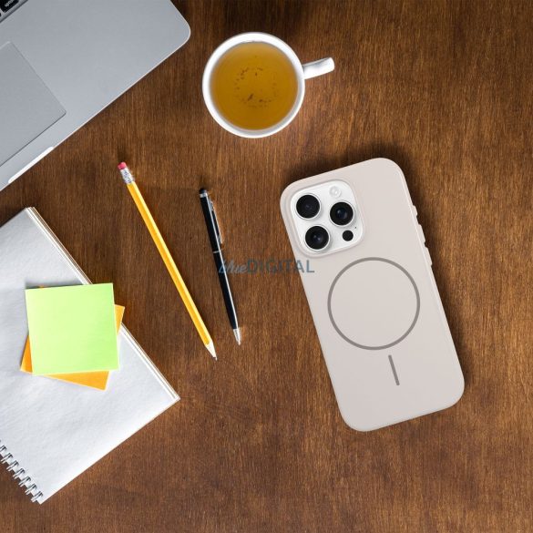 HUSĂ! - Husă lucioasă compatibilă MagSafe pentru iPhone Air - bej