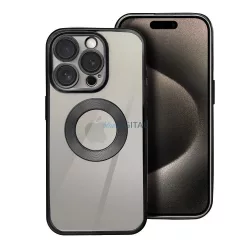 HUSĂ! - Carcasă GLAM pentru iPhone 17 - negru