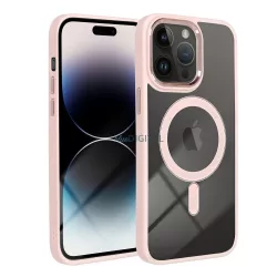   HUSĂ! - COLOR EDGE MAG COVER Carcasă compatibilă MagSafe pentru iPhone 17 - roz