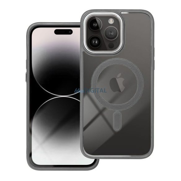 HUSĂ! - COLOR EDGE MAG COVER Carcasă compatibilă MagSafe pentru iPhone Air - gri titan