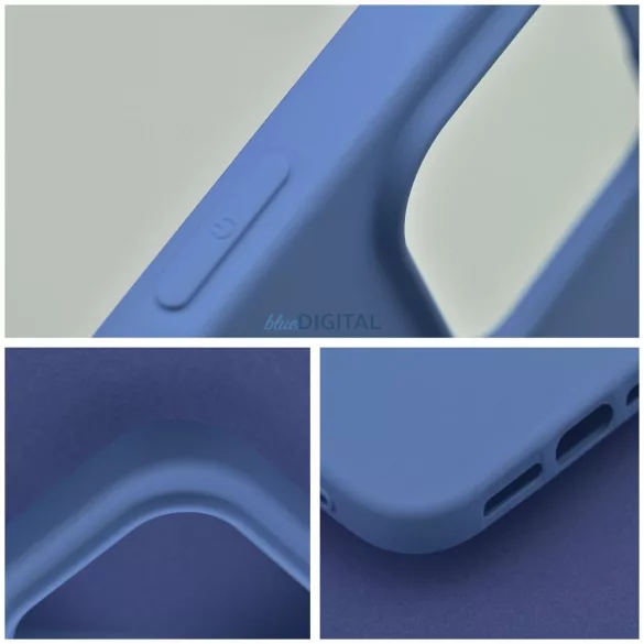 HUSĂ! - Husă SILICONE pentru iPhone 17 - albastru