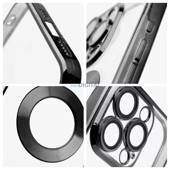 HUSĂ! - Carcasă GLAM pentru iPhone Air - negru