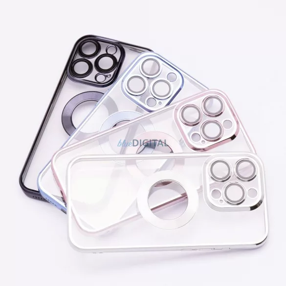 HUSĂ! - Carcasă GLAM pentru iPhone Air - roz transparent