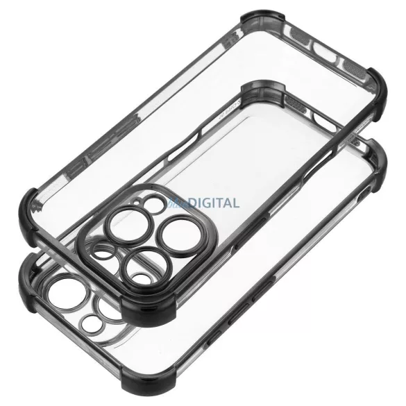 HUSĂ! - Carcasă ANTISHOCK ELECTRO pentru iPhone 17 Pro - negru