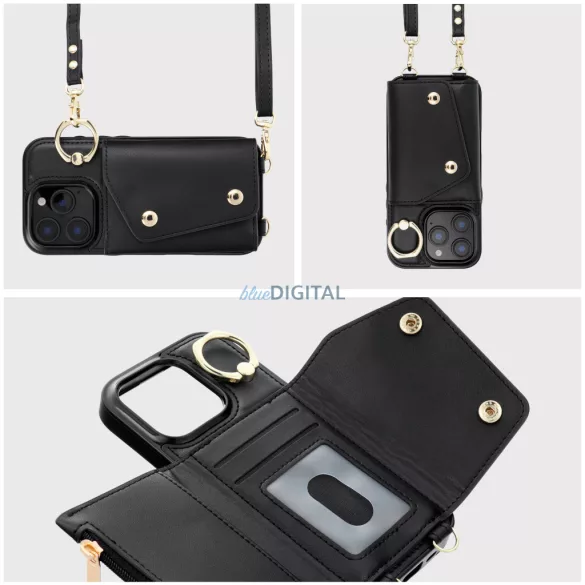 HUSĂ! - Husă WONDER pentru iPhone 12/12 Pro - negru