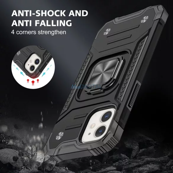 HUSĂ! - Carcasă NITRO pentru iPhone Air - negru