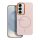 Husă compatibilă FRAME MagSafe Samsung Galaxy A17 4G/5G - roz pudră