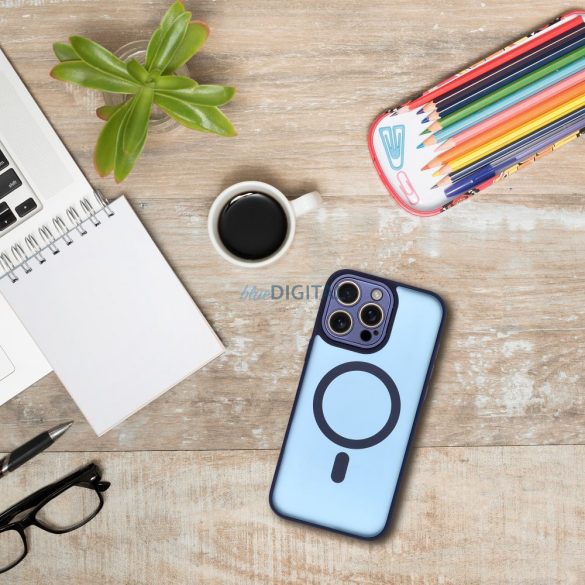 VARIETE Geantă compatibilă MagSafe Samsung Galaxy A17 4G/5G - Albastru marin