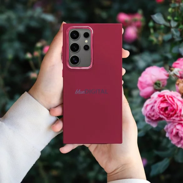 HUSĂ! - Carcasă FRAME Samsung Galaxy A06 4G/Samsung Galaxy A06 5G - roz aprins
