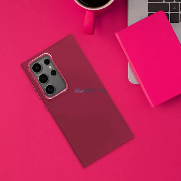 HUSĂ! - Carcasă FRAME Samsung Galaxy A06 4G/Samsung Galaxy A06 5G - roz aprins