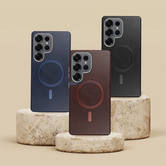 Carcasă GENTLEMAN MagSafe compatibilă pentru Samsung Galaxy A07 4G - maro