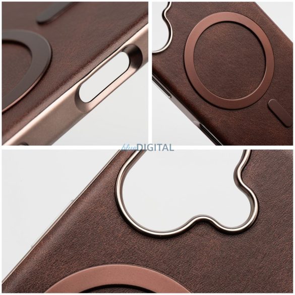 Carcasă GENTLEMAN MagSafe compatibilă pentru Samsung Galaxy A07 4G - maro