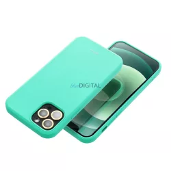   HUSĂ! - Carcasă Roar Colorful Jelly pentru iPhone Air - albastru turcoaz