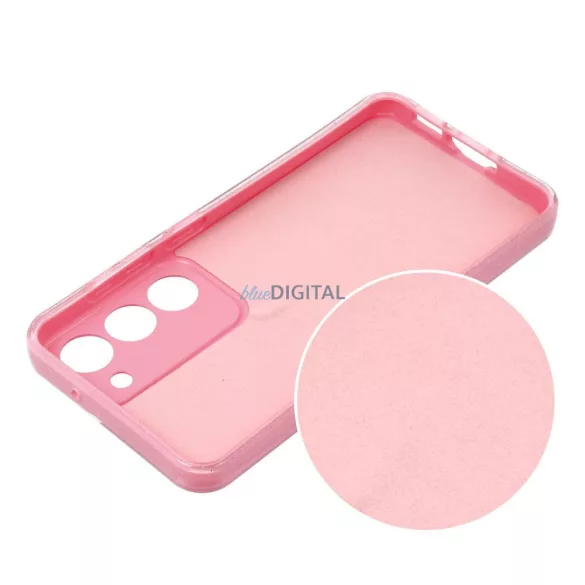 HUSĂ! - CLEAR CASE 2mm BLINK caz Xiaomi Redmi 15C 4G - roz