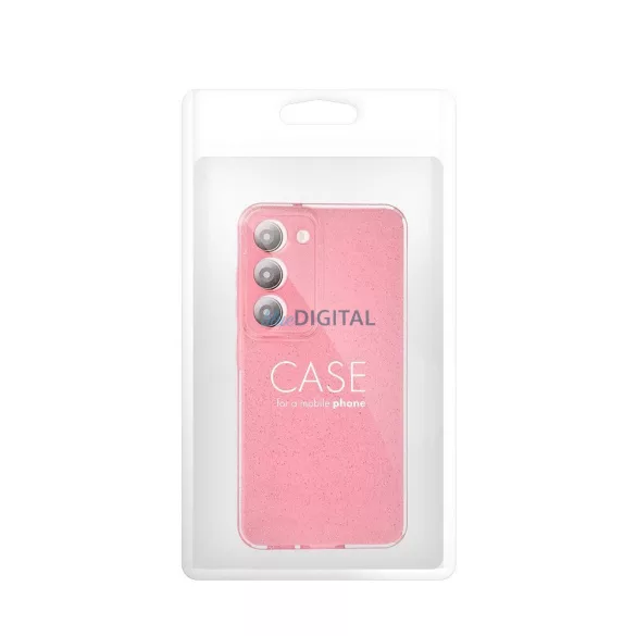 HUSĂ! - CLEAR CASE 2mm BLINK caz Xiaomi Redmi 15C 4G - roz