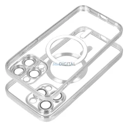   HUSĂ! - Husă compatibilă ELECTRO MAG COVER MagSafe pentru iPhone 17 Pro Max - argintiu