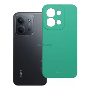 HUSĂ! - Roar Colorful Jelly caz Xiaomi Redmi 15C 4G - albastru turcoaz