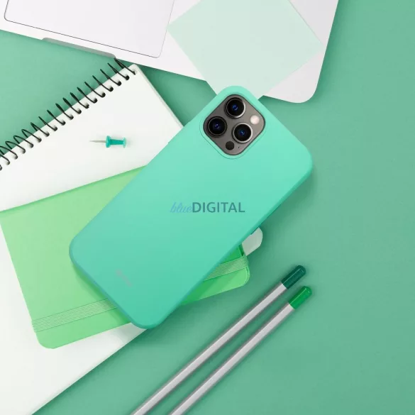 HUSĂ! - Roar Colorful Jelly caz Xiaomi Redmi 15C 4G - albastru turcoaz