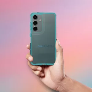 HUSĂ! - MATRIX CLEAR caz Xiaomi Redmi 15C 4G - albastru turcoaz