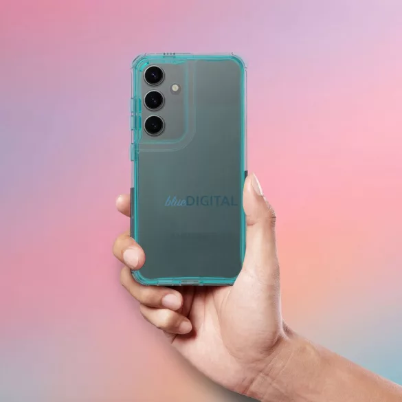 HUSĂ! - MATRIX CLEAR caz Xiaomi Redmi 15C 4G - albastru turcoaz