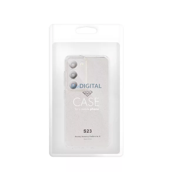 HUSĂ! - CLEAR CASE 2mm BLINK caz Xiaomi Redmi 15 5G - transparent
