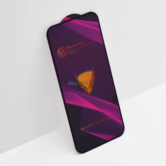 OG Premium Glass 6D sticlă temperată oleofobă cu finisaj negru Xiaomi Redmi 15 4G