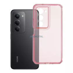   HUSĂ! - Carcasă MATRIX CLEAR Xiaomi Redmi 15 5G - roz pudră