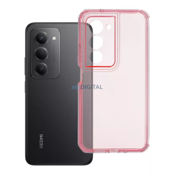 HUSĂ! - Carcasă MATRIX CLEAR Xiaomi Redmi 15 5G - roz pudră