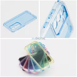   HUSĂ! - Carcasă MATRIX CLEAR Xiaomi Redmi 15 5G - albastru turcoaz