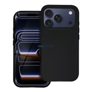 HUSĂ! - Carcasă ROAR RAINBOW BUMPER compatibilă cu MagSafe IPHONE 15 negru