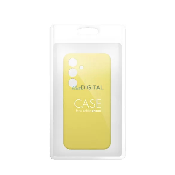 HUSĂ! - Carcasă SILICON 2mm Motorola Moto G56 - galben lămâie