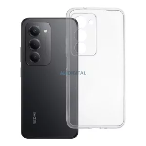 HUSĂ! - CLEAR Case Carcasă de 2 mm cu protecție pentru cameră Xiaomi Redmi 15 4G - transparentă