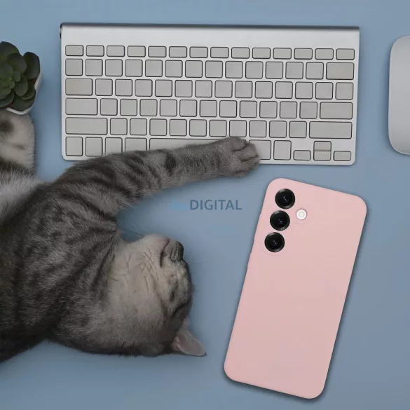 HUSĂ! - Carcasă din SILICON 2mm Xiaomi Redmi 15 4G - roz pastel