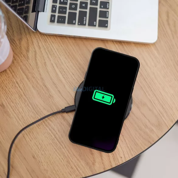 HUSĂ! - SILICONE MAG COVER caz compatibil cu MagSafe pentru XIAOMI Redmi 15 4G negru