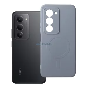 HUSĂ! - SILICONE MAG COVER caz compatibil cu MagSafe pentru XIAOMI Redmi 15 4G albastru deschis