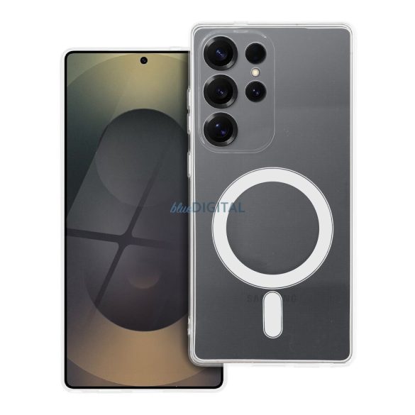 HUSĂ! - CLEAR caz 2 mm SAMSUNG A16 5G compatibil MagSafe (camera de protecție) transparent