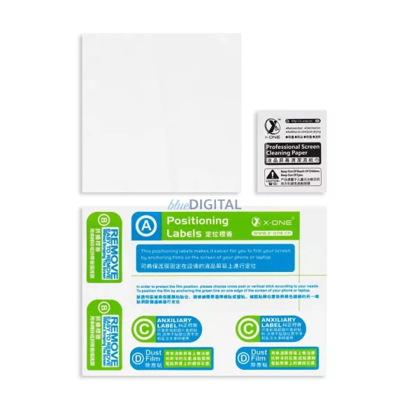 X-ONE Full Cover Extra Strong Privacy - iPhone 17 Air (adeziv complet) sticlă temperată 9H