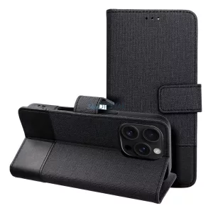 HUSĂ! - Carcasă de carte GOMMA Xiaomi Redmi 15C 4G - negru
