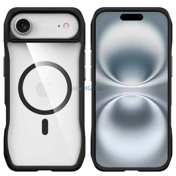 HUSĂ! - Carcasă ROAR SLIM DEFENDER compatibil MagSafe pentru IPHONE 17 Air negru