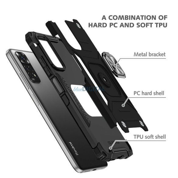 Husă NITRO Samsung Galaxy A17 4G/5G - negru