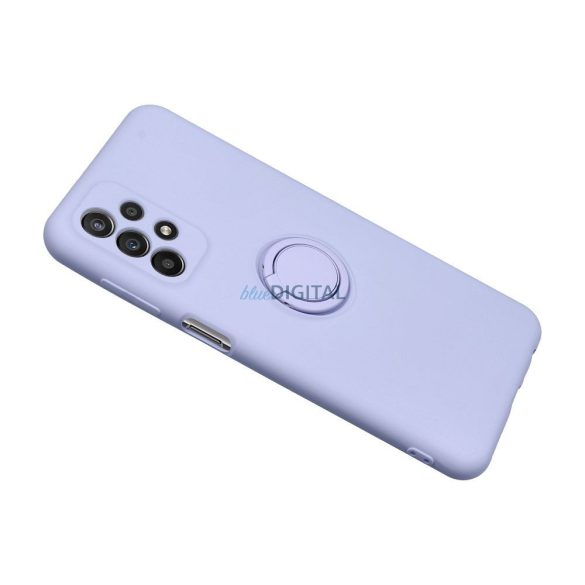 Husă SILICONE RING Samsung Galaxy A17 4G/5G - violet