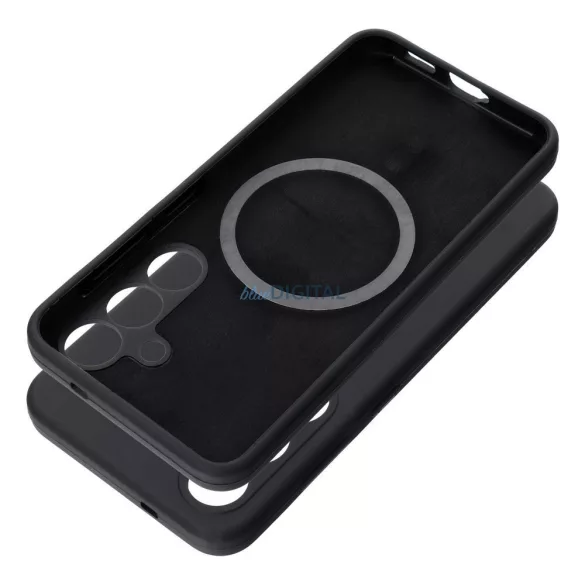 HUSĂ! - carcasă SILICONE 2mm pentru HONOR 400 SMART compatibil cu MagSafe negru
