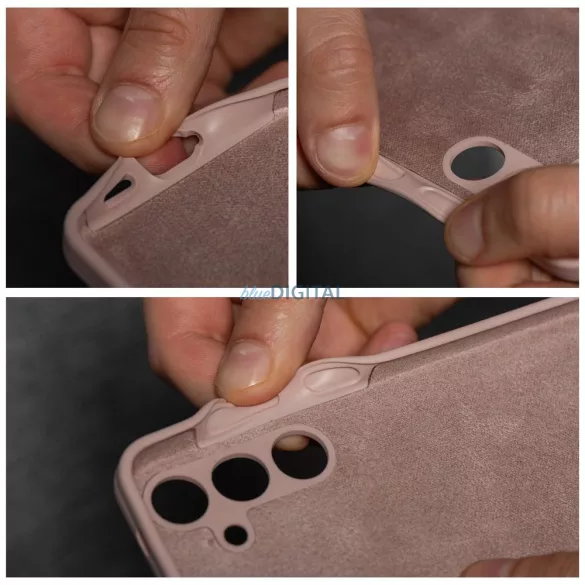 HUSĂ! - carcasă SILICONE 2mm pentru HONOR 400 SMART compatibil cu MagSafe roz nisip